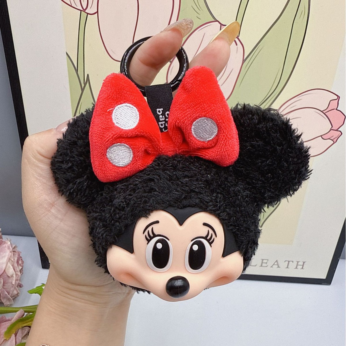미키 미니 봉제 인형 키체인 귀여운 비닐 피규어 수집용 - Anime Merchandise Keychains 리뷰 및 가격