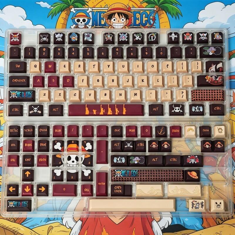 반다이 원피스 몽키 D. 루피 키캡 세트 PBT 염료승 - Keycap Artisan Anime 리뷰 및 가격